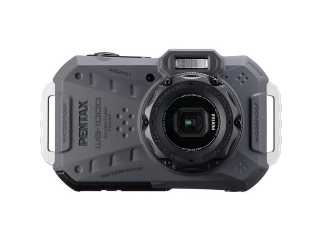 Pentax WG-1000 Waterproof Camera, 16.3 MP, 4X Zoom, Full HD Video Pentax WG-1000 Waterproof Camera, 16.3 MP, 4X Zoom, Full HD Video
